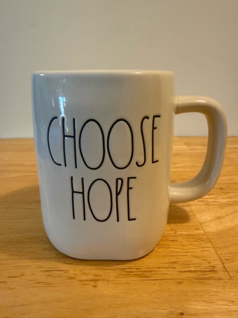 Rae Dunn 'CHOOSE HOPE' Ceramic Mug